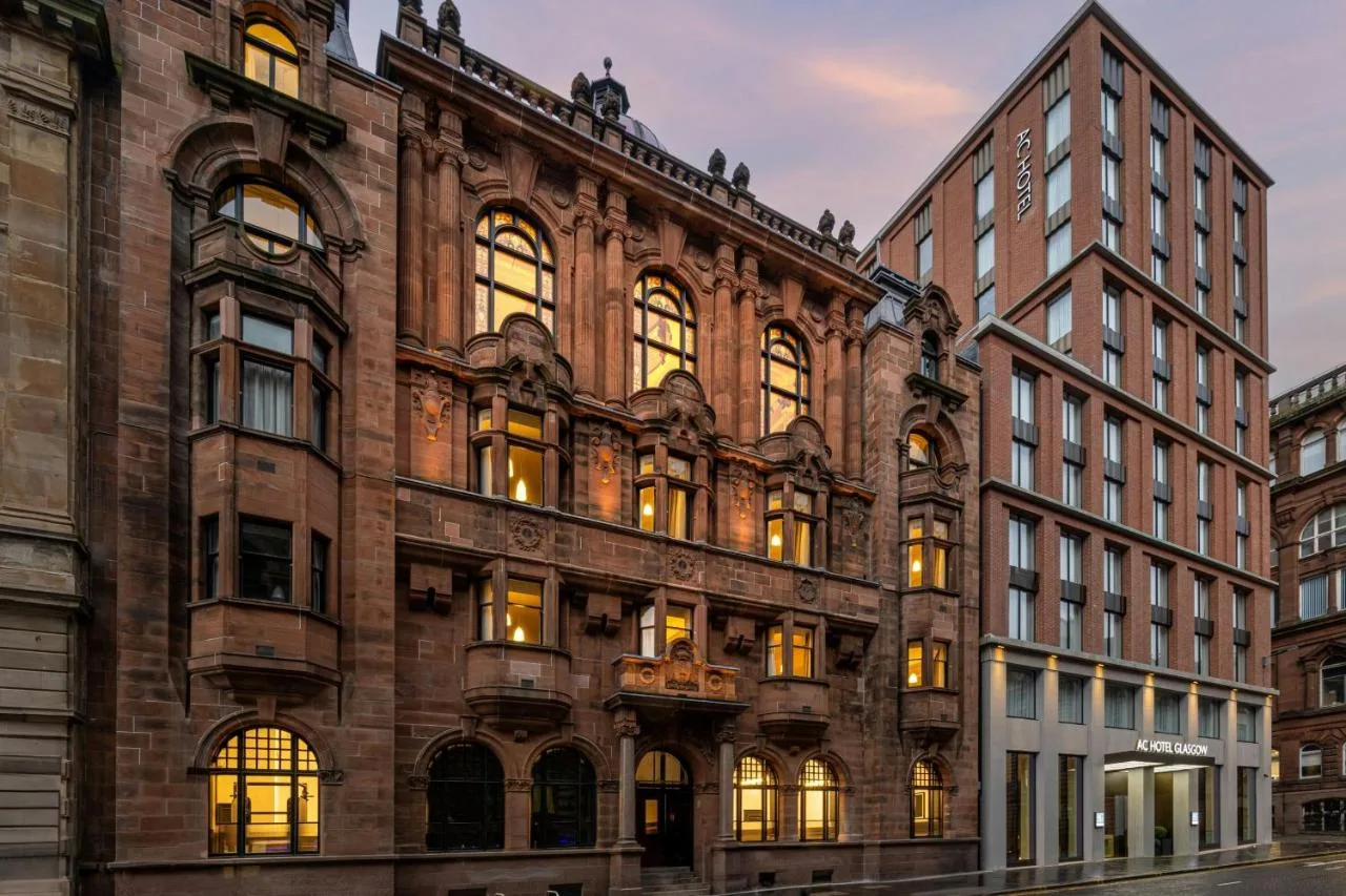 Exterior of AC Hotel by Marriott Glasgow on George Street, Glasgow city centre